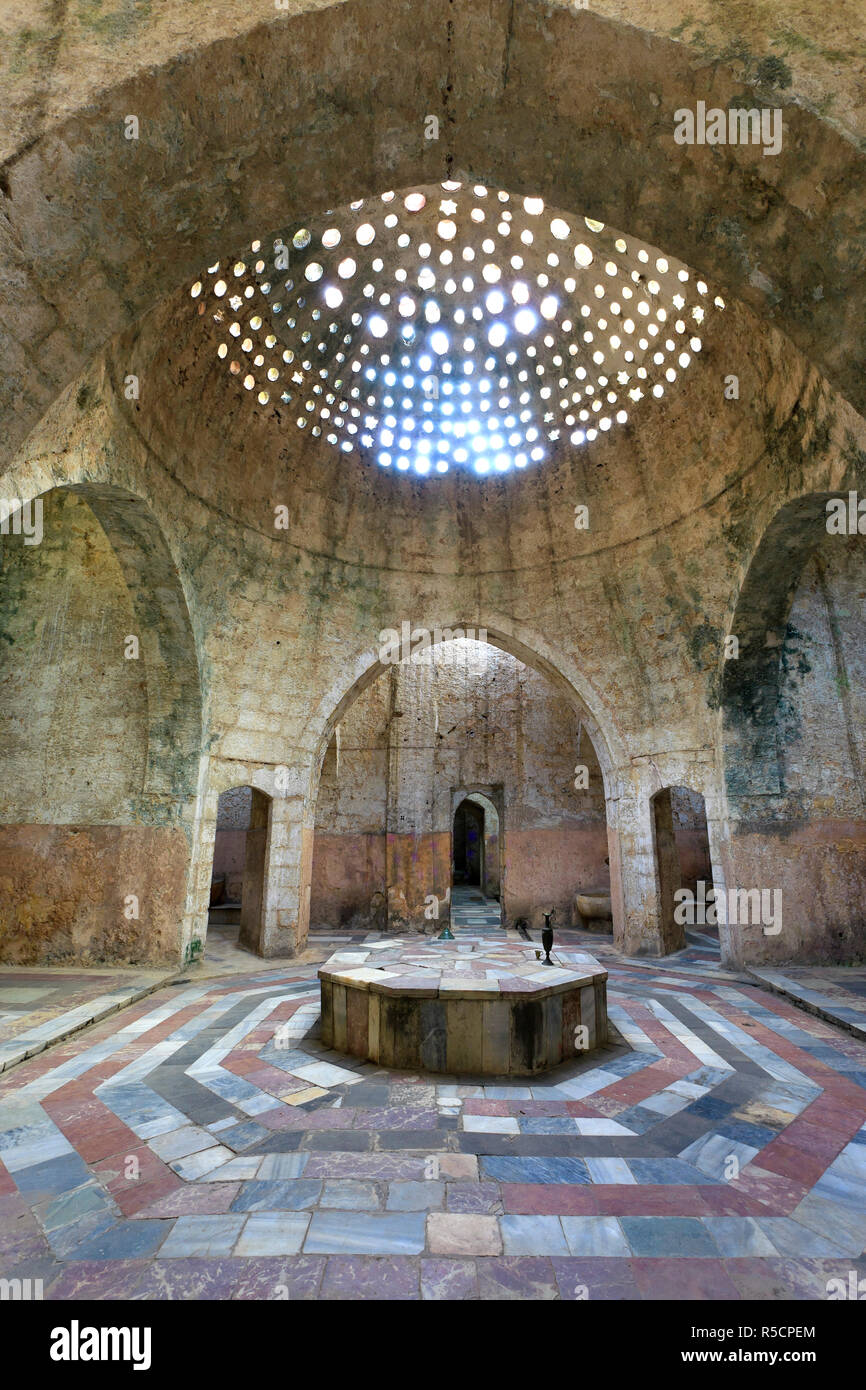Il Libano, Tripoli, Città Vecchia, El Jadid hammam (bagno) Foto Stock