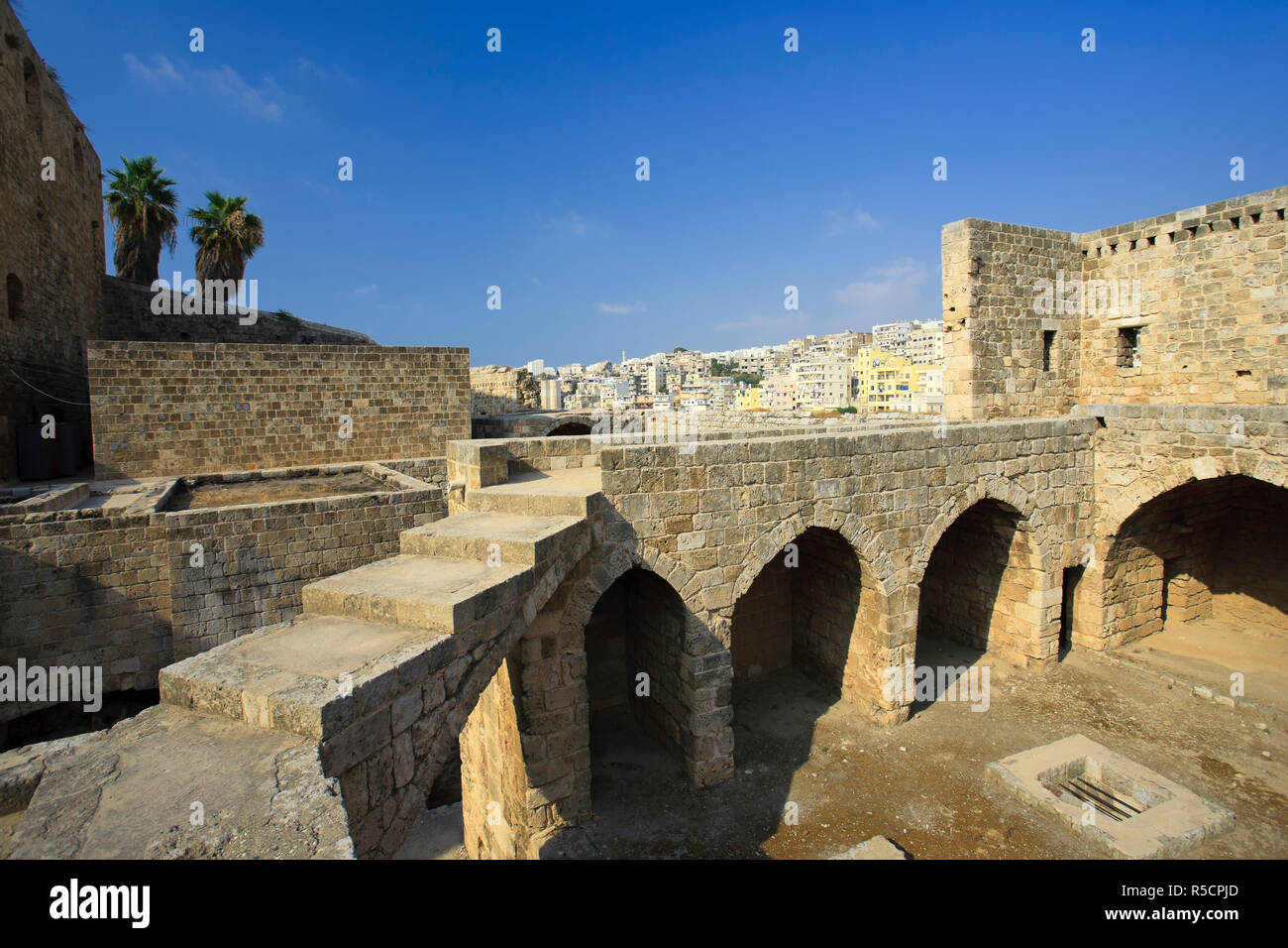 Il Libano, Tripoli, La Cittadella Foto Stock
