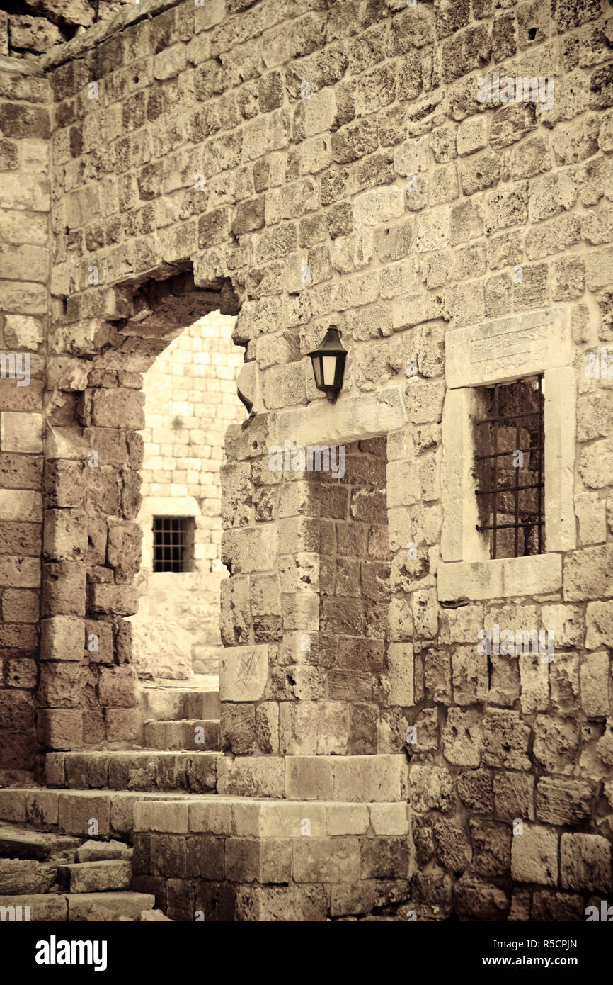 Il Libano, Tripoli, La Cittadella Foto Stock