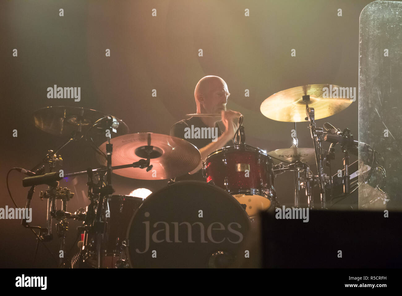 James live a Manchester Arena Foto Stock