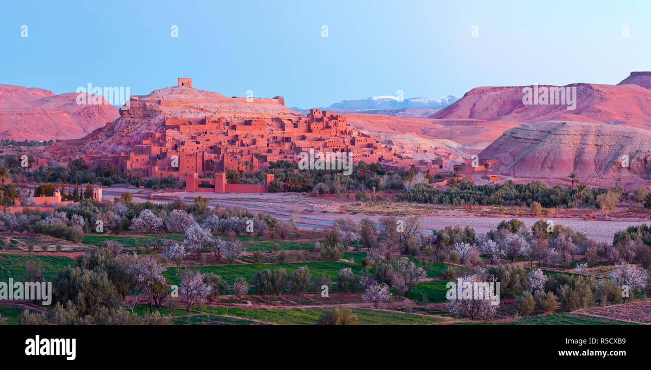 Ait Benhaddou, Atlante, Marocco Foto Stock