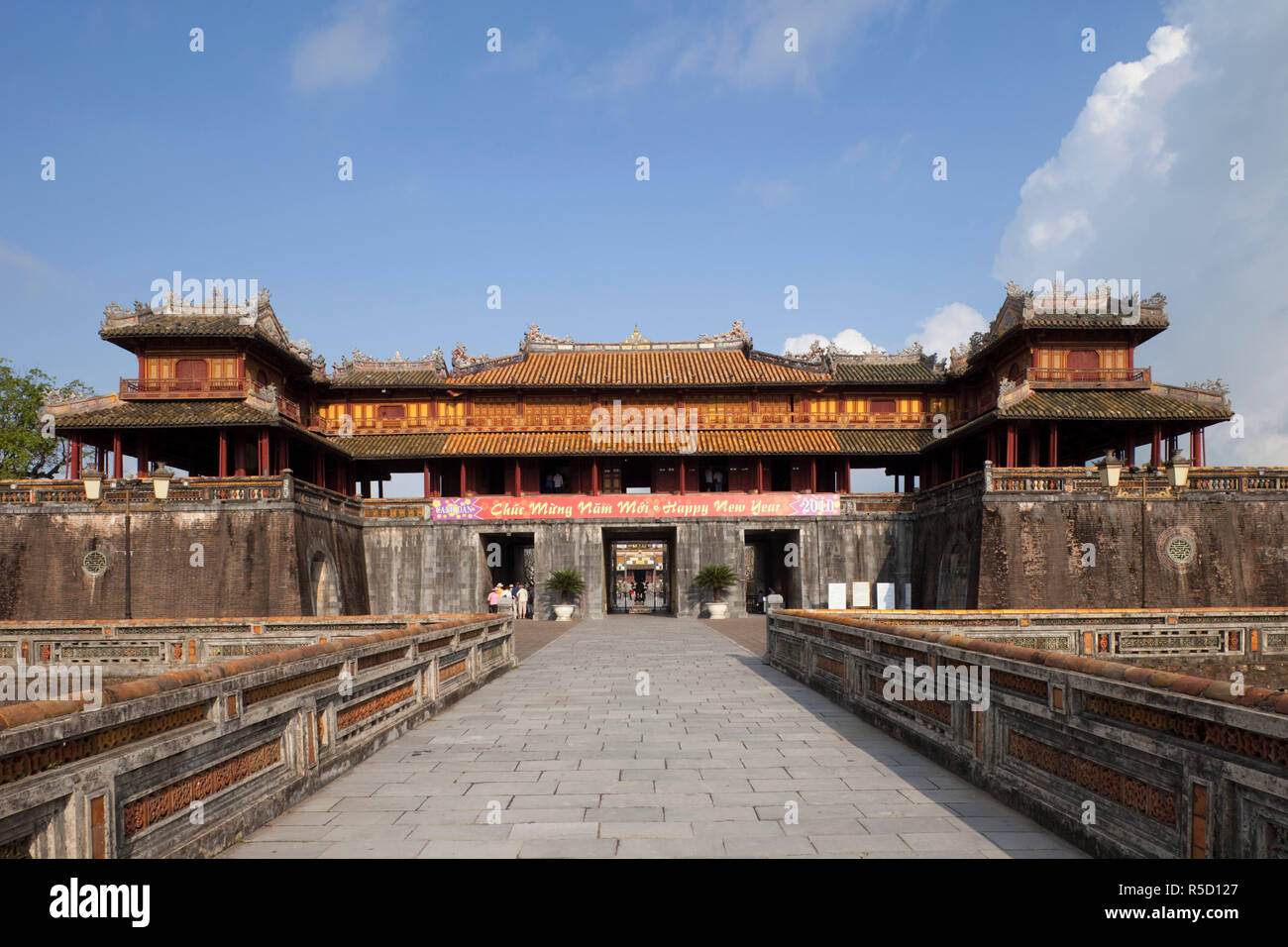Il Vietnam, tonalità, Cittadella, Enclosure imperiale, Ong Gate Mon Foto Stock