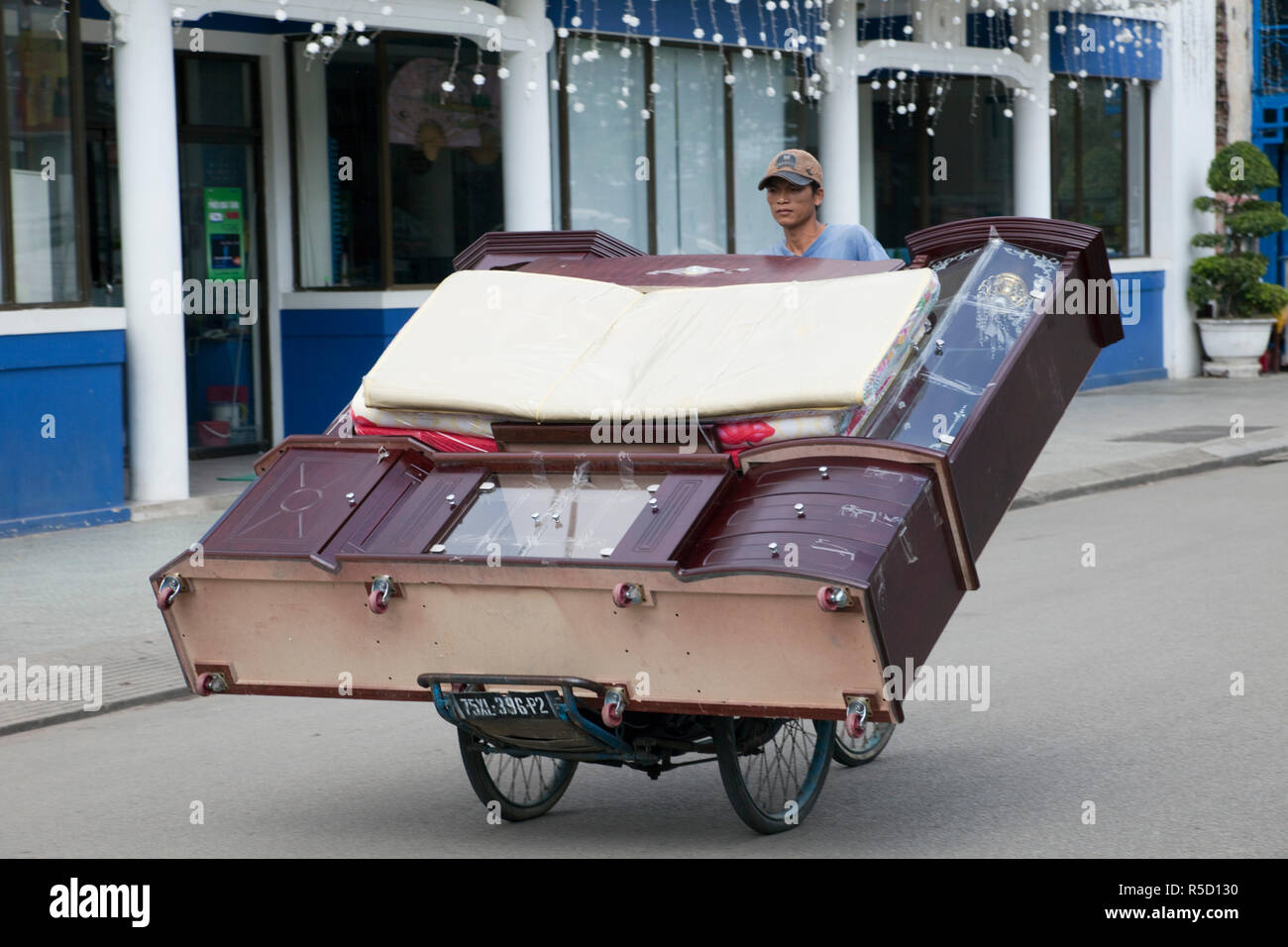 Il Vietnam, Tonalità Cyclo Foto Stock