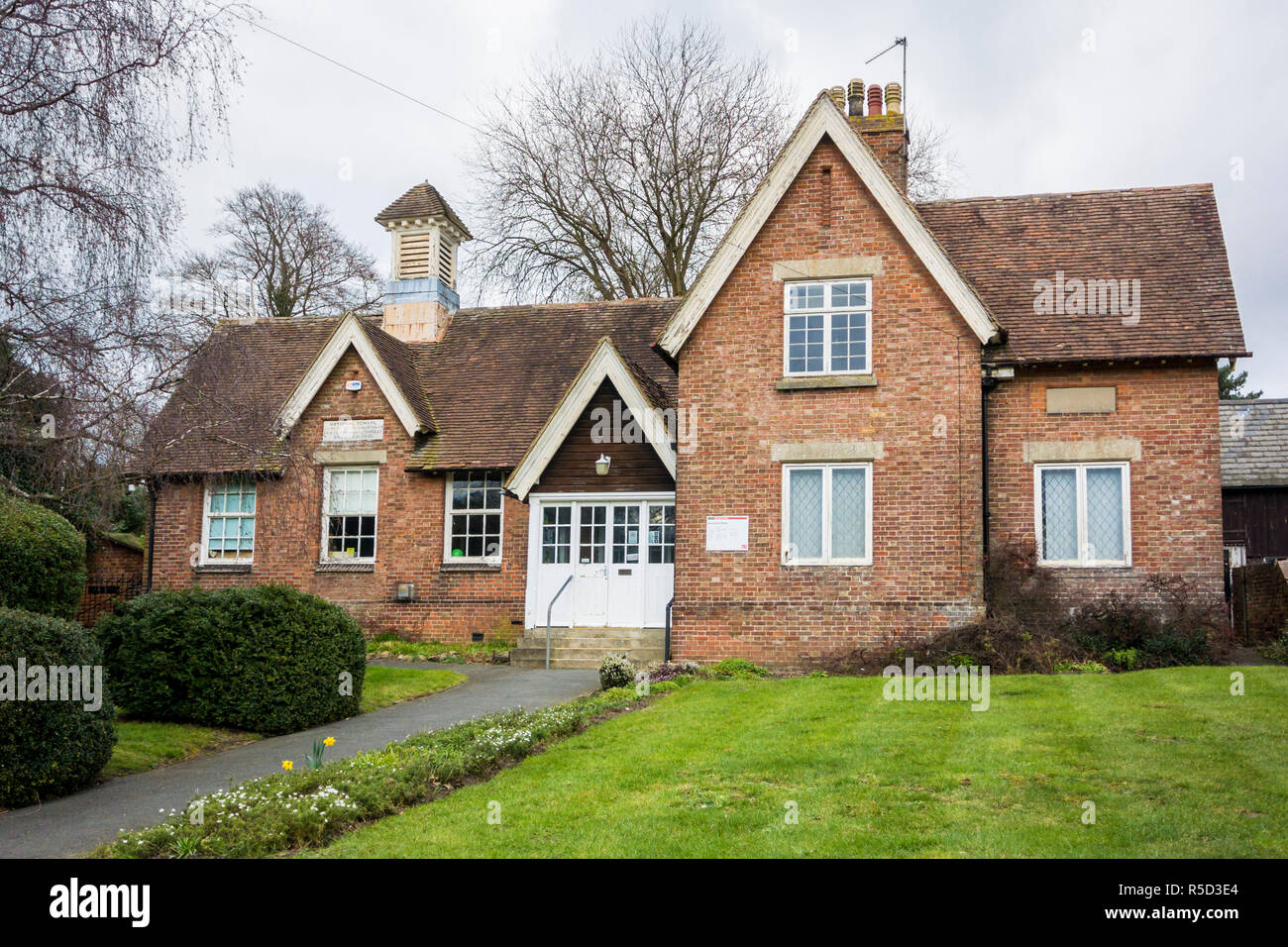 Bearsted biblioteca, ex scuola di villaggio Foto Stock