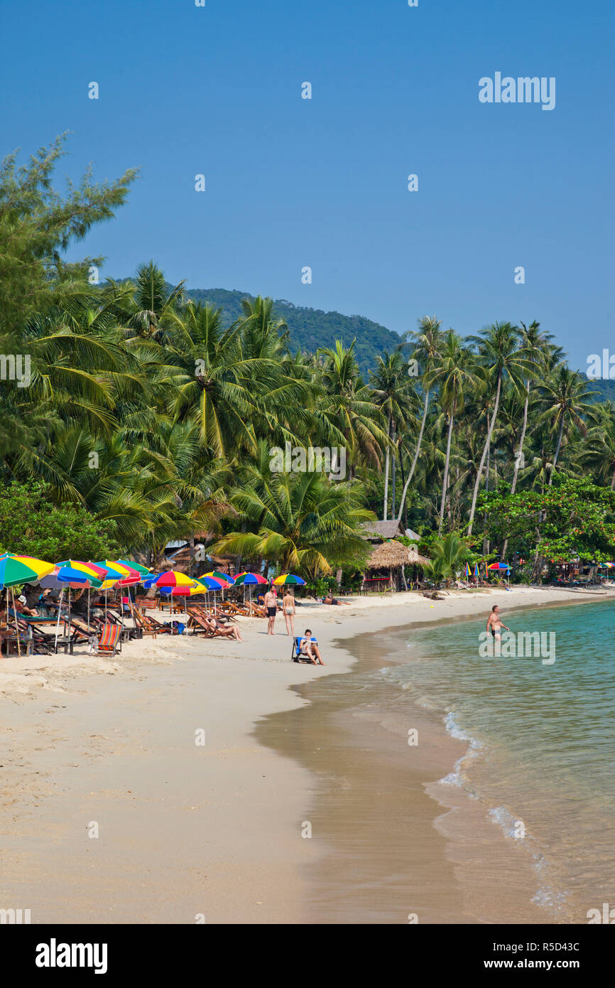 Thailandia, Trat Provincia, Koh Chang Khong Koi Beach Foto Stock