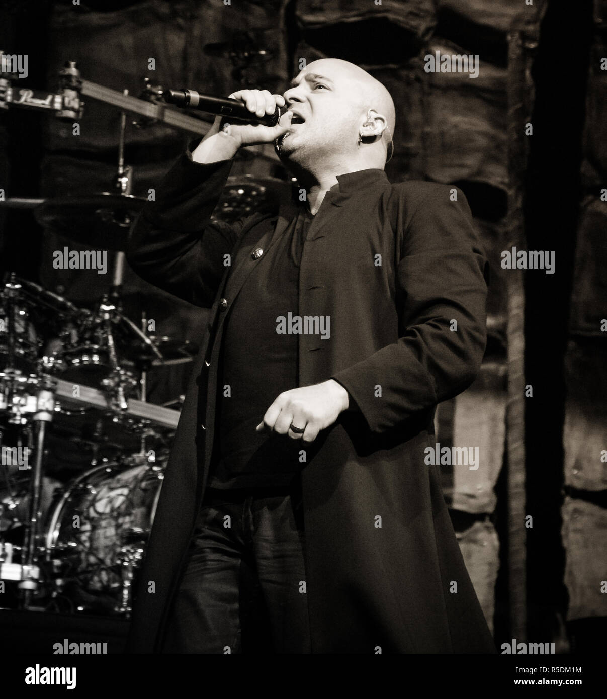 Disturbato dal vivo presso Manchester Arena Foto Stock