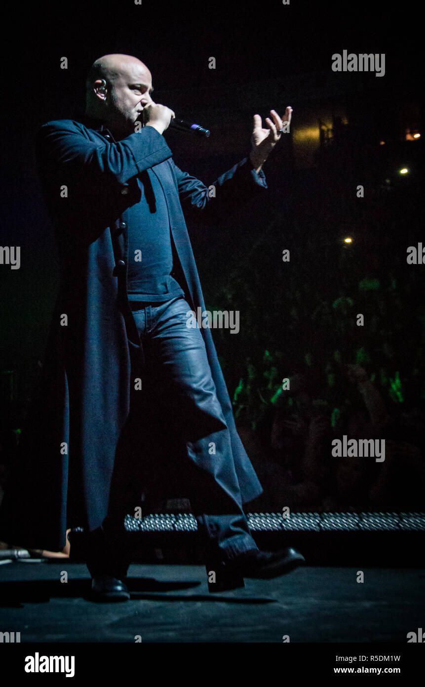 Disturbato dal vivo presso Manchester Arena Foto Stock