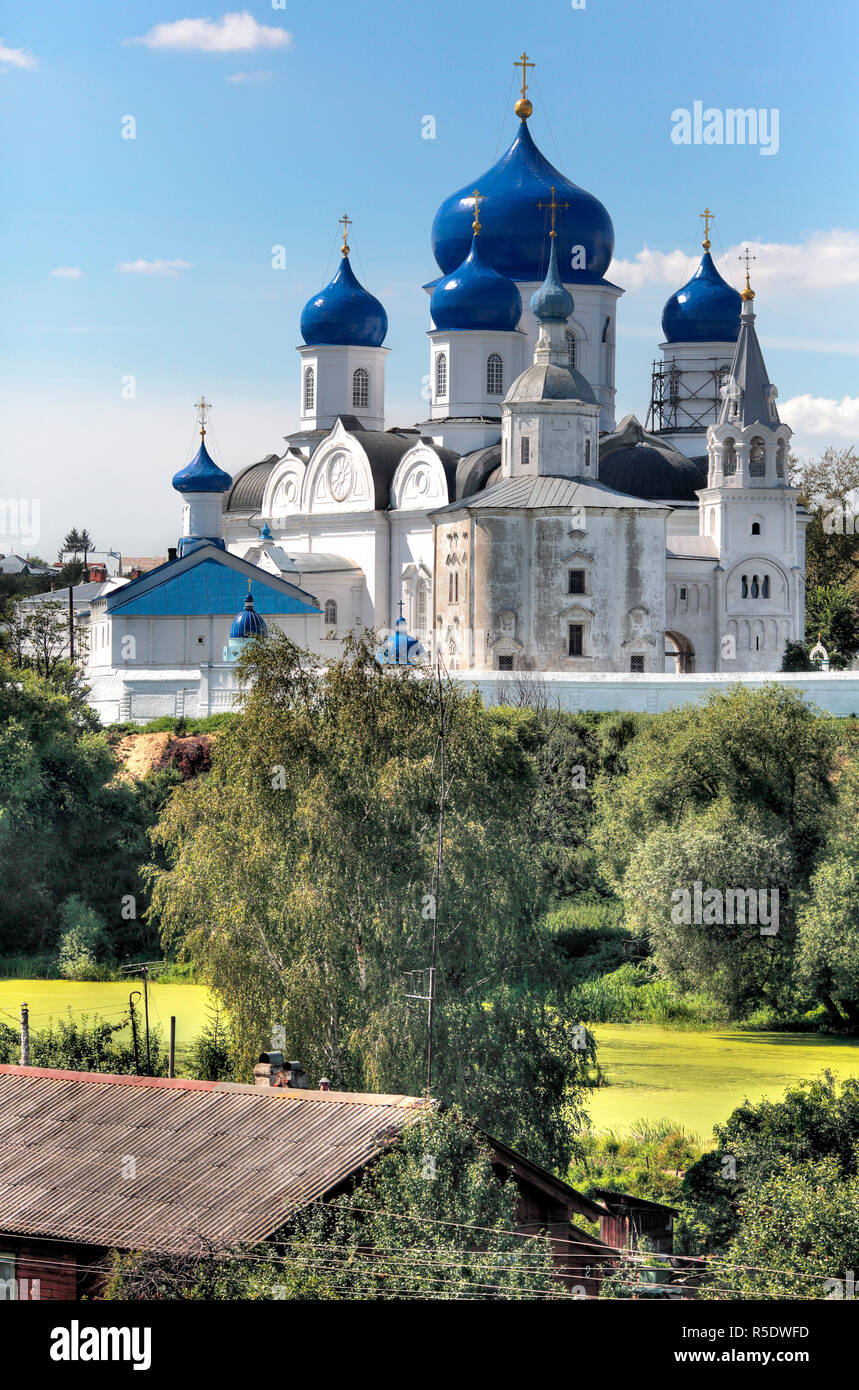Cattedrale del monastero Bogolyubovo (1866), Bogolyubovo, Vladimir regione, Russia Foto Stock