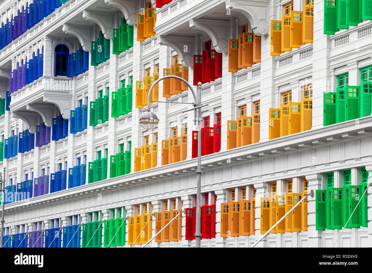 MICA (Ministero delle informazioni, delle comunicazioni e delle arti) Edificio in Singapore Foto Stock