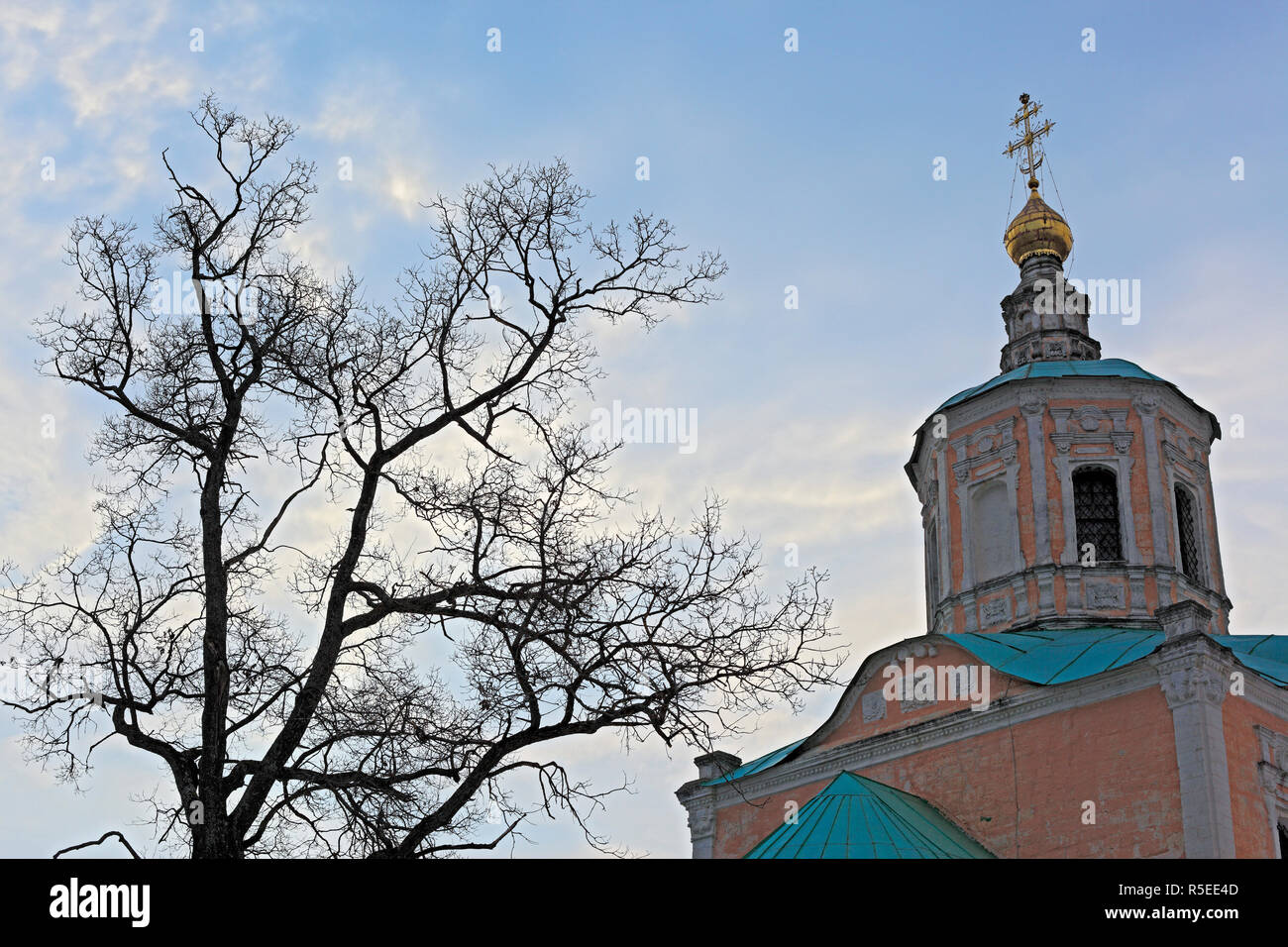 Chiesa di San Vladimir (18 secolo), Chukavino, Regione di Tver, Russia Foto Stock