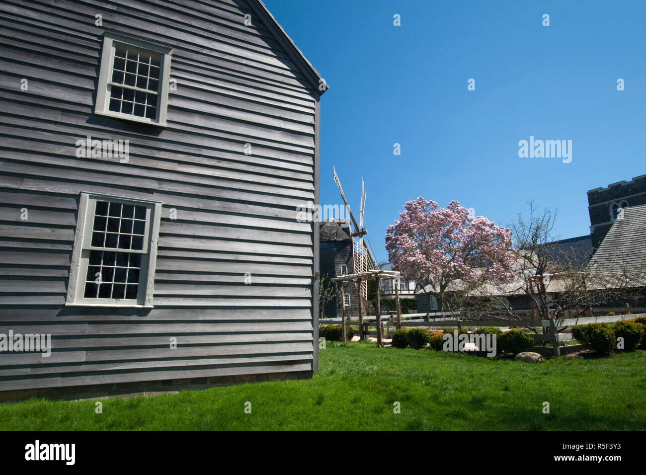 Stati Uniti d'America, New York, Long Island, Il Hamptons, East Hampton, Mulford cascina, Historic Site, b.1680 Foto Stock