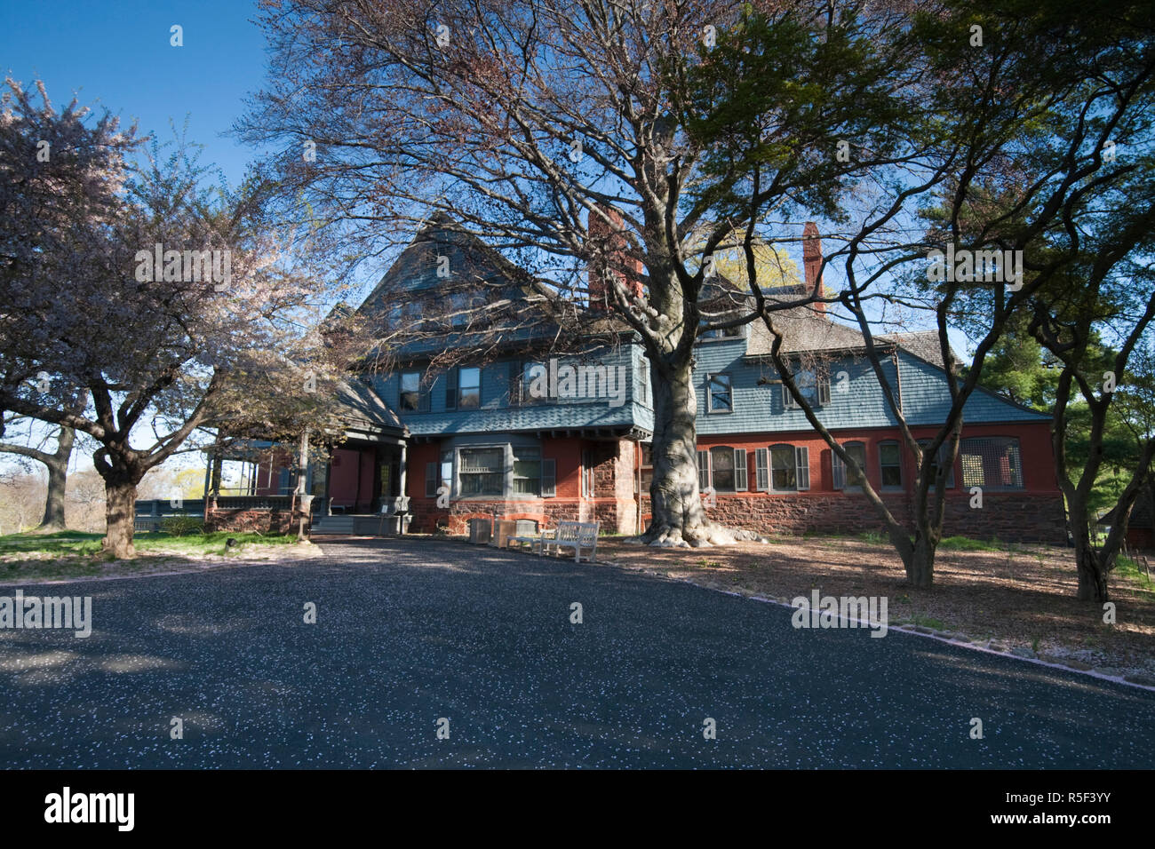 Stati Uniti d'America, New York, Long Island, Oyster Bay, Sagamore Hill, casa storica di ex presidente degli Stati Uniti Theodore Roosevelt Foto Stock
