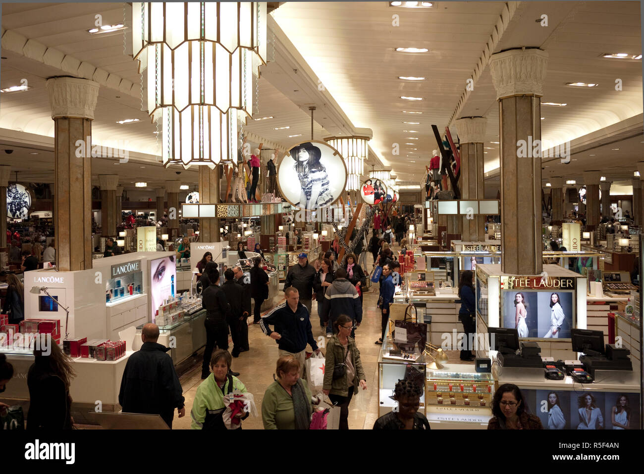 Il magazzino Macy's, Manhattan, New York City, Stati Uniti d'America Foto Stock