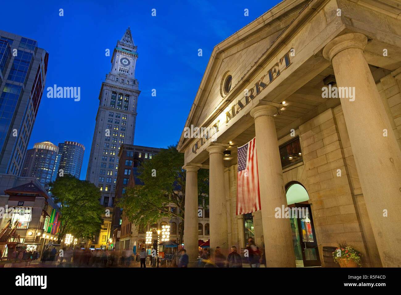 Il Mercato di Quincy, Boston, Massachusetts, New England, STATI UNITI D'AMERICA Foto Stock