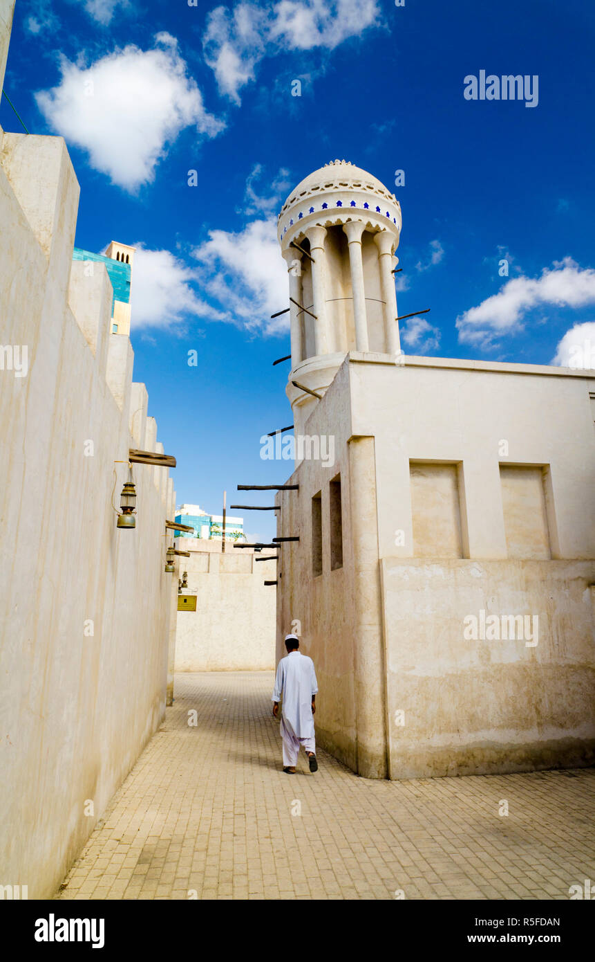 Emirati Arabi Uniti, Sharjah, Area del Patrimonio Foto Stock