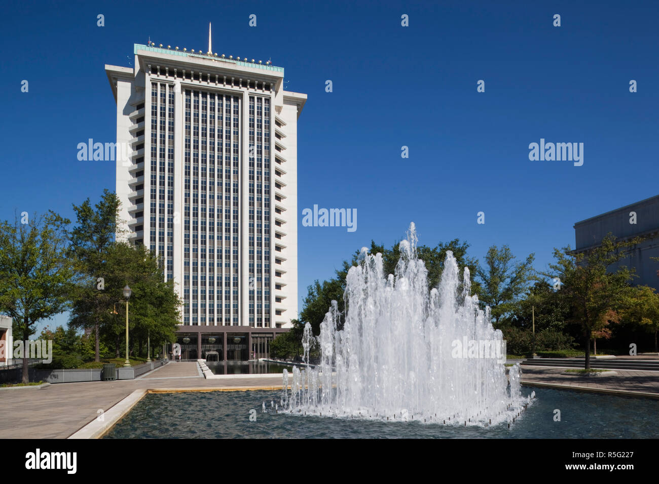 Stati Uniti d'America, Alabama, Montgomery, Torre di RSA, membro edificio pensione Foto Stock
