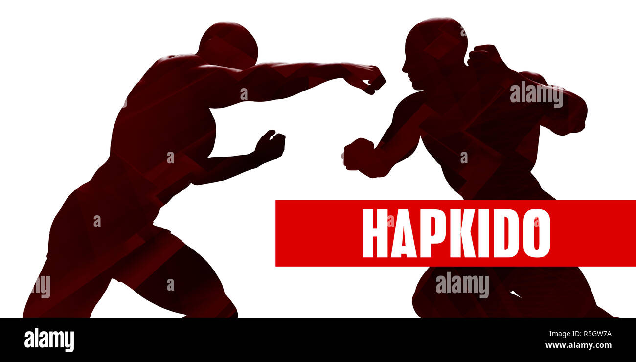 Hapkido Foto Stock