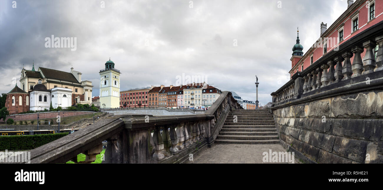 Varsavia, Città Vecchia, Polonia Foto Stock