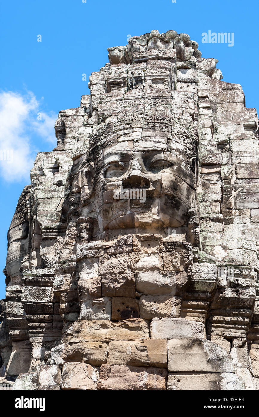 In Bayon Angkor,Cambogia Foto Stock