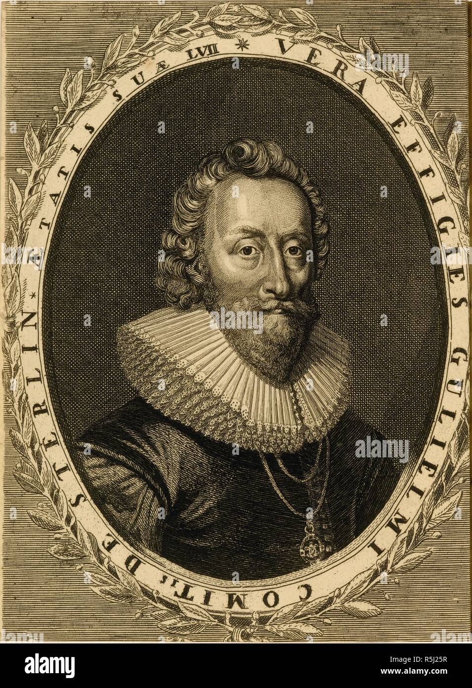Sir William Alexander, 1° Conte di Stirling. Museo: Collezione privata. Autore: anonimo. Foto Stock