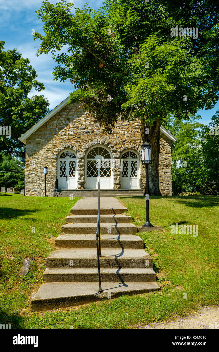 Legname Ridge Presbyterian Church, 73 Sam Houston modo, Lexington, Virginia Foto Stock