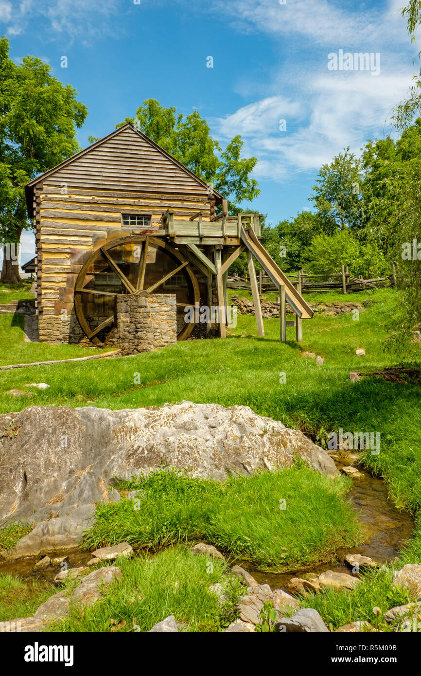 McCormick Farm, Shenandoah Valley Ricerca in agricoltura e il centro di estensione, 128 Cyrus McCormick Circle, Raphine, Virginia Foto Stock