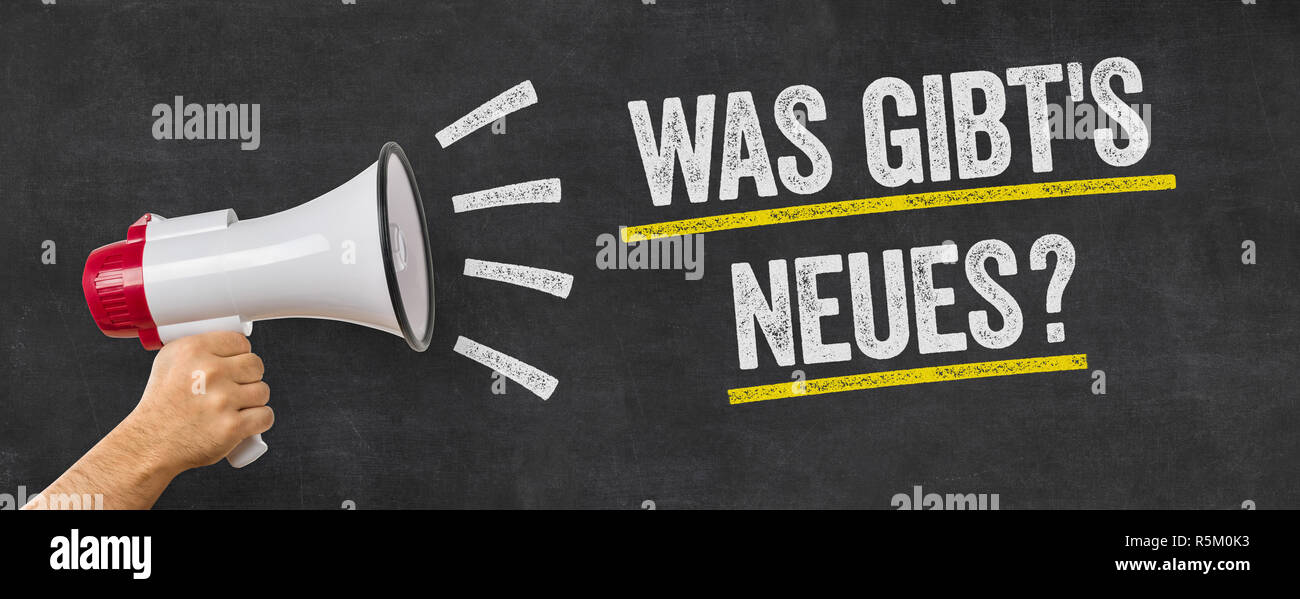 Megafon - novità Foto Stock