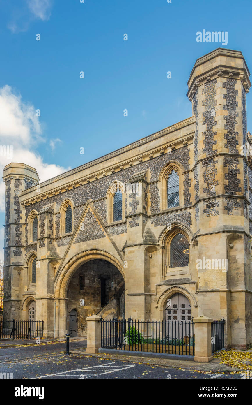 La lettura di Abbey Gate, Reading, Berkshire, Regno Unito Foto Stock