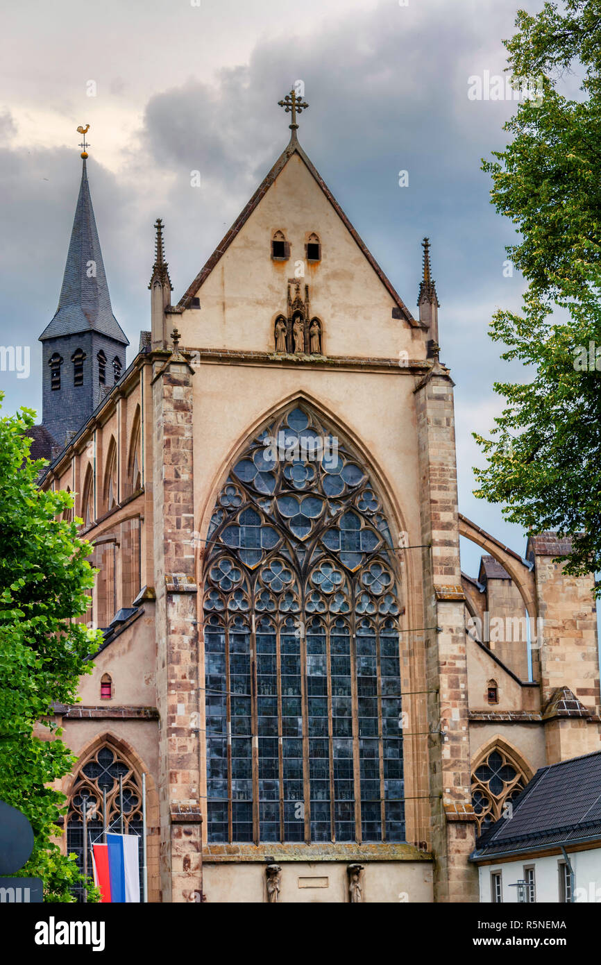 La cattedrale di altenberg in Bergisches Land Foto Stock