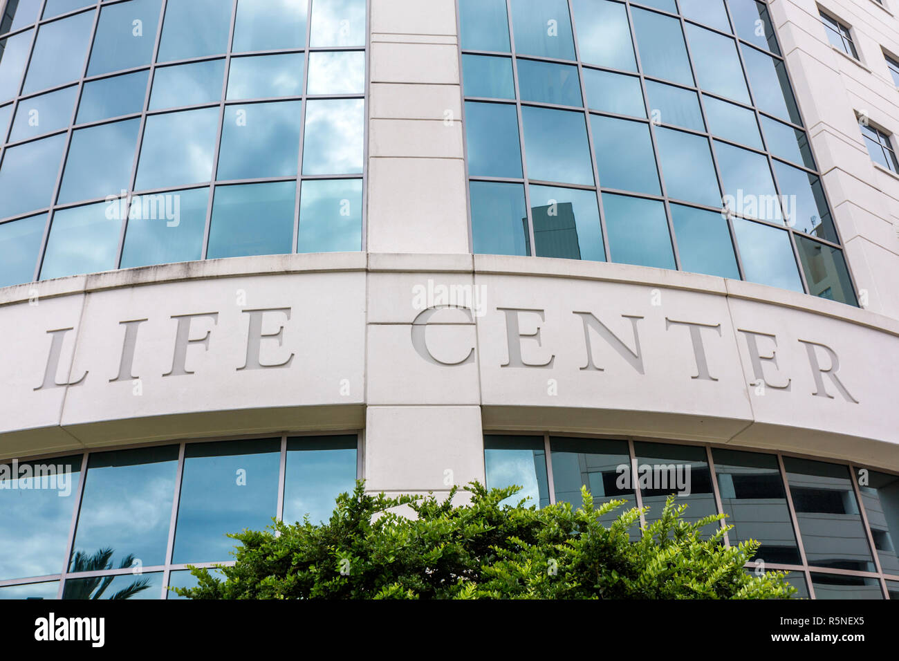 Miami Florida, Jackson Memorial Hospital, assistenza sanitaria, complesso medico, Università di Miami, Miller School of Medicine, Lois Pope Life Centre, edilizia, salute Foto Stock