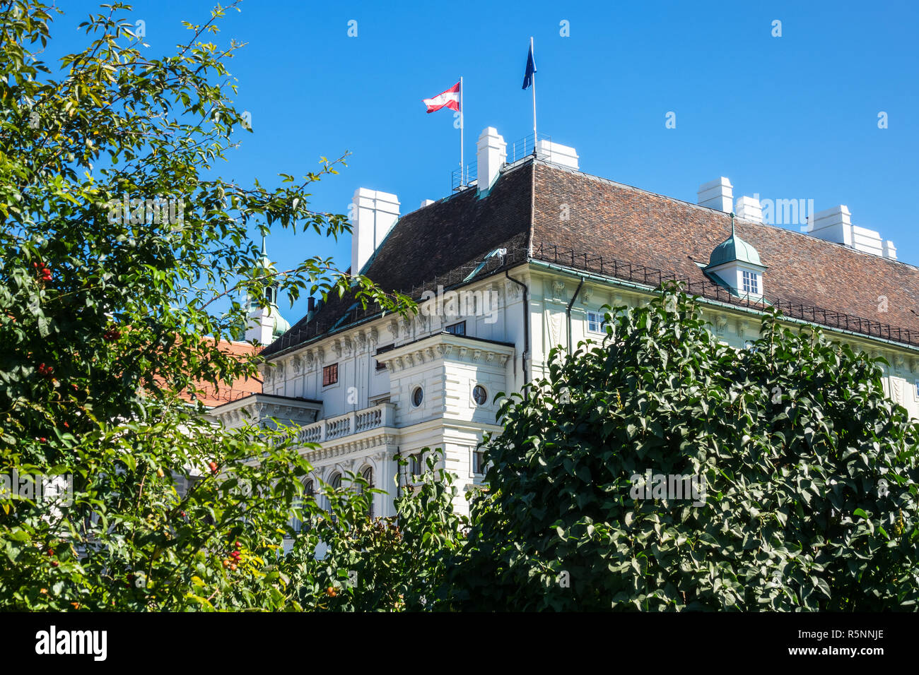 Presidenziali ufficio austria Foto Stock