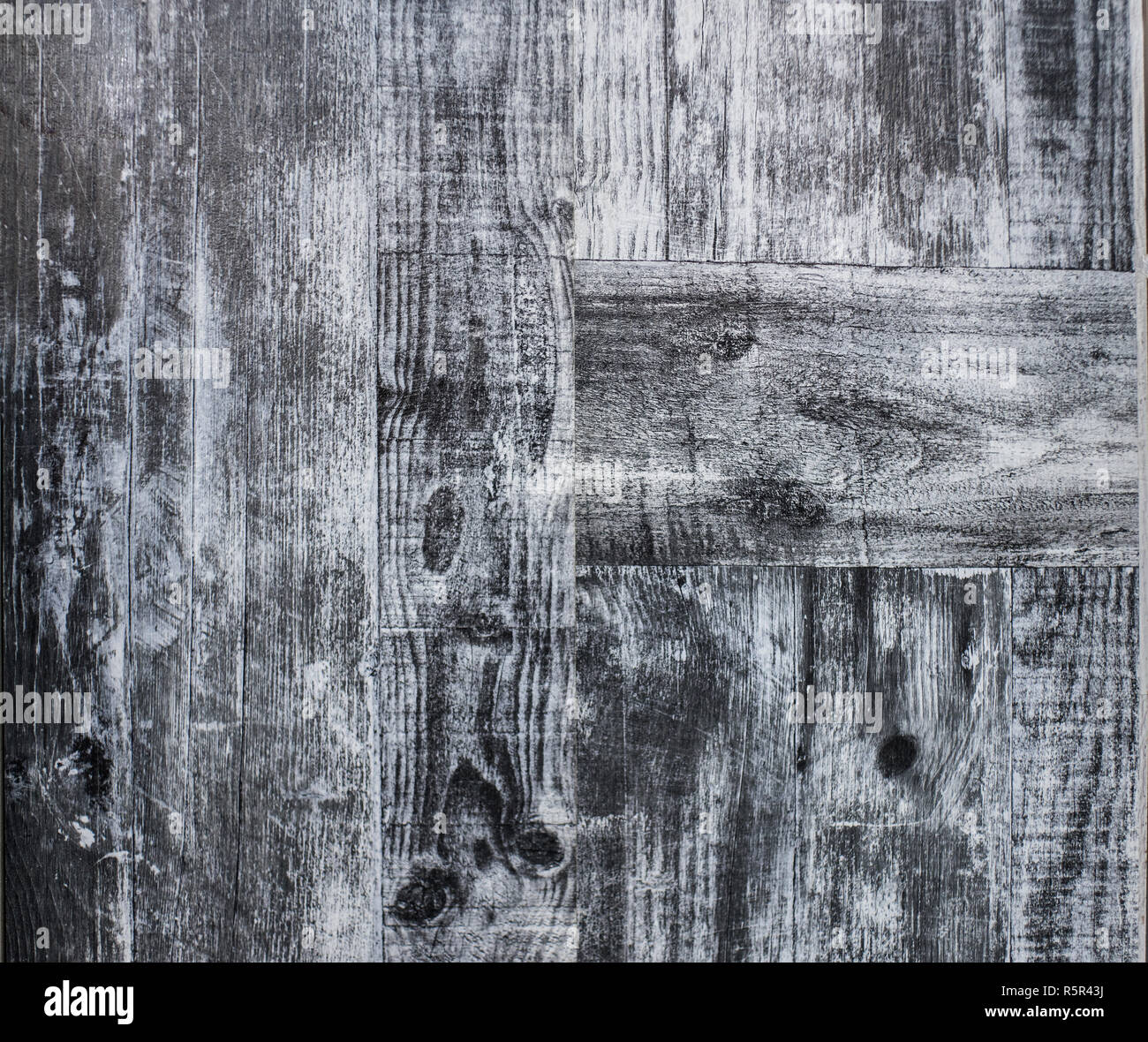 Pavimenti in laminato di legno con texture deep fratturato Foto Stock