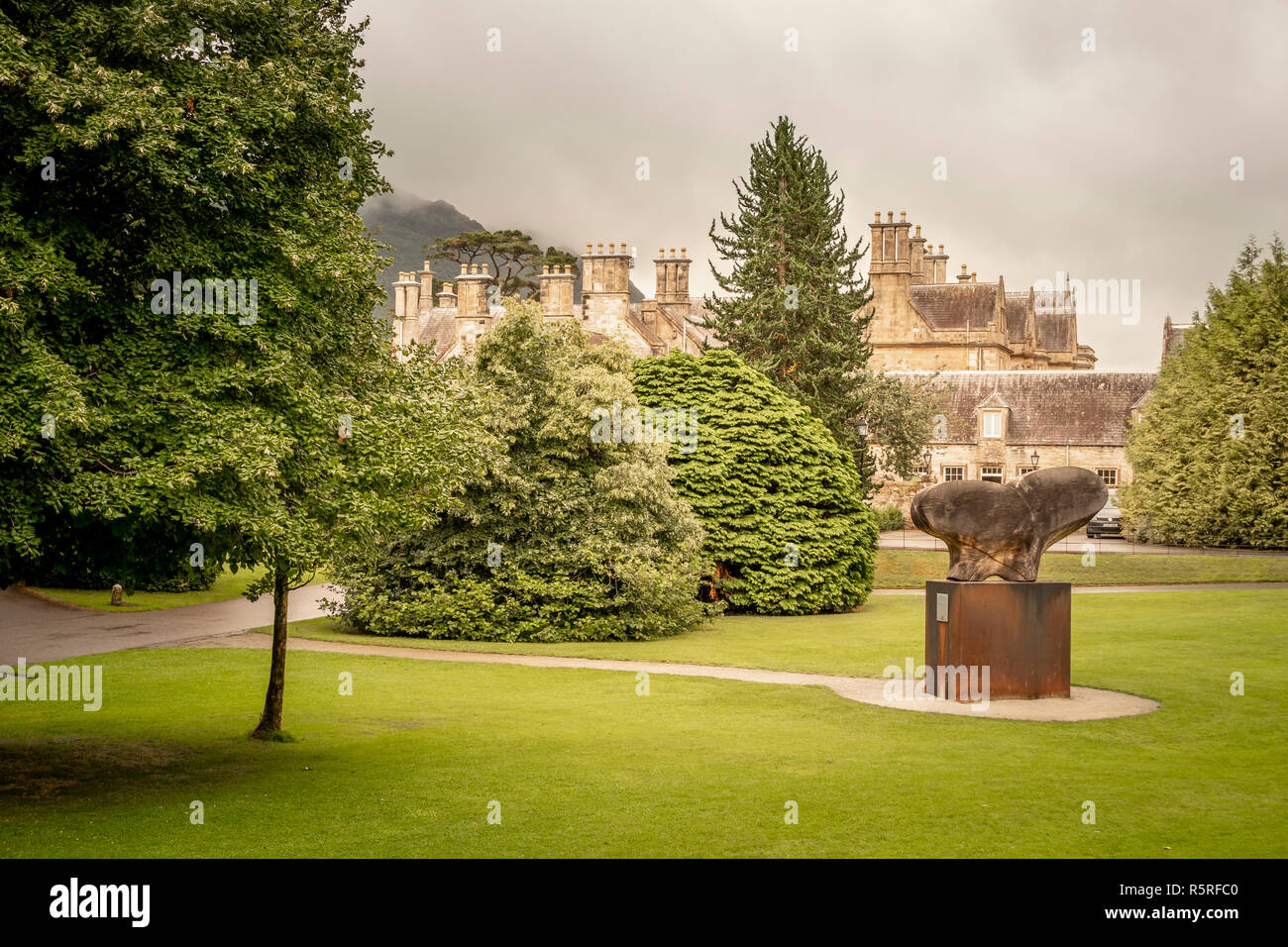 Muckross House, Killarney, Co. Kerry, Irlanda, Europa. Foto Stock