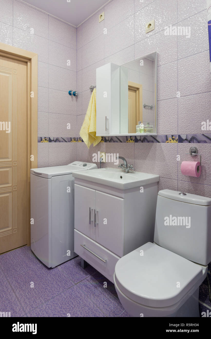 Interno del bagno Foto Stock