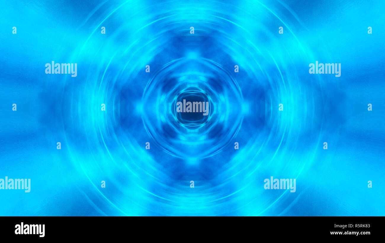 Abstract background. Radiale per effetto di sfocatura Foto Stock