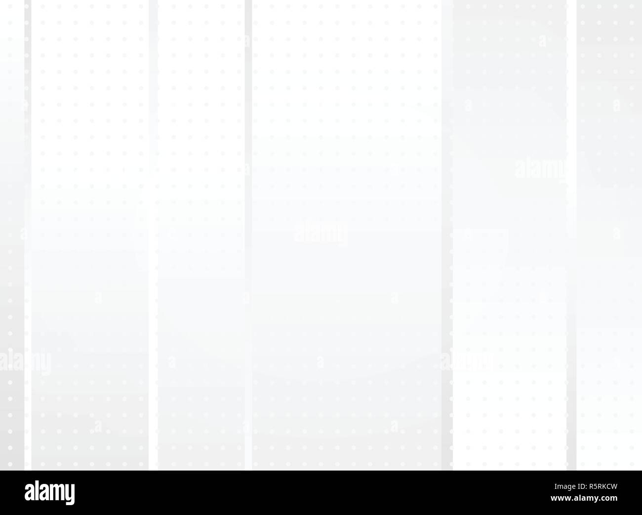Schiarire verticale bianco grigio della tecnologia di astrazione geometrica futuristica dello sfondo. Eps vettoriali10 Illustrazione Vettoriale