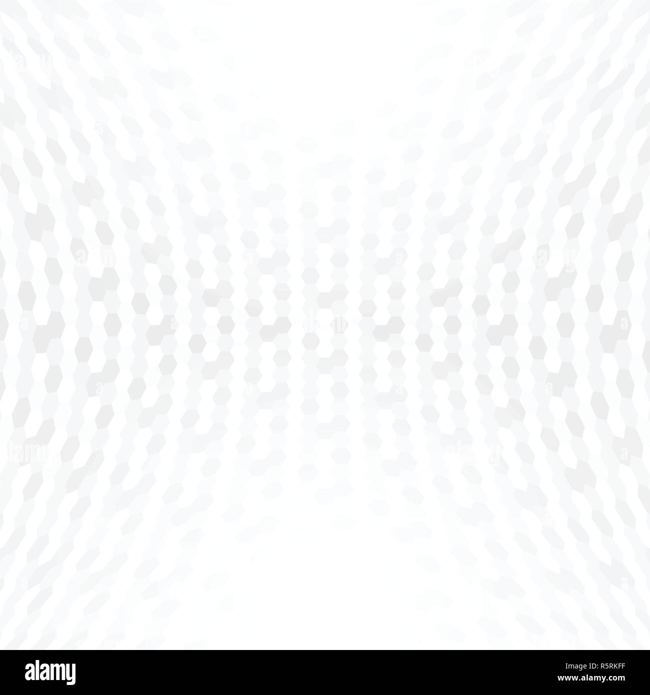 Abstract del cerchio grigio semplice bianco pattern poligonali sfondo, EPS vettoriali10 Illustrazione Vettoriale