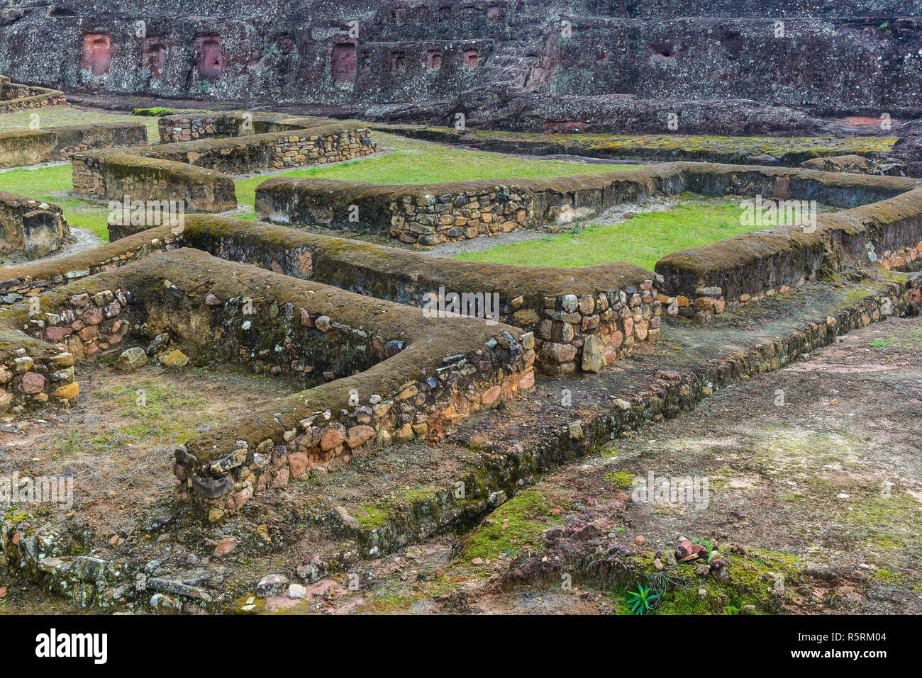 Sito archeologico di El Fuerte de Samaipata, Bolivia Foto Stock
