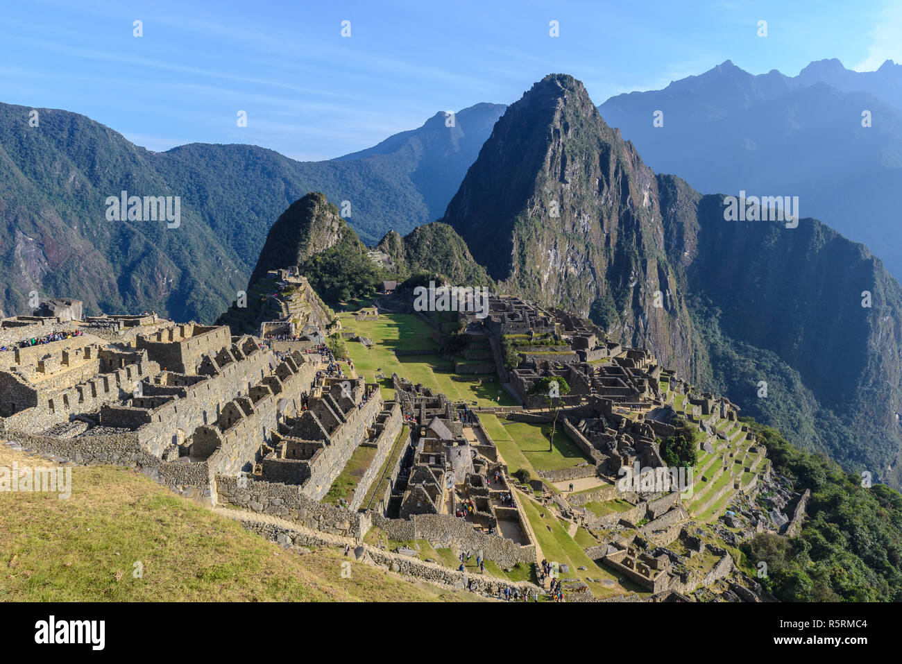 Machu Picchu, Perù Foto Stock