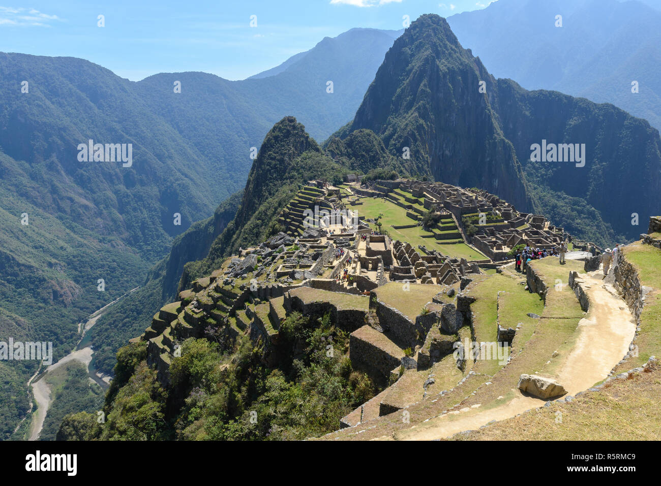 Machu Picchu, Perù Foto Stock