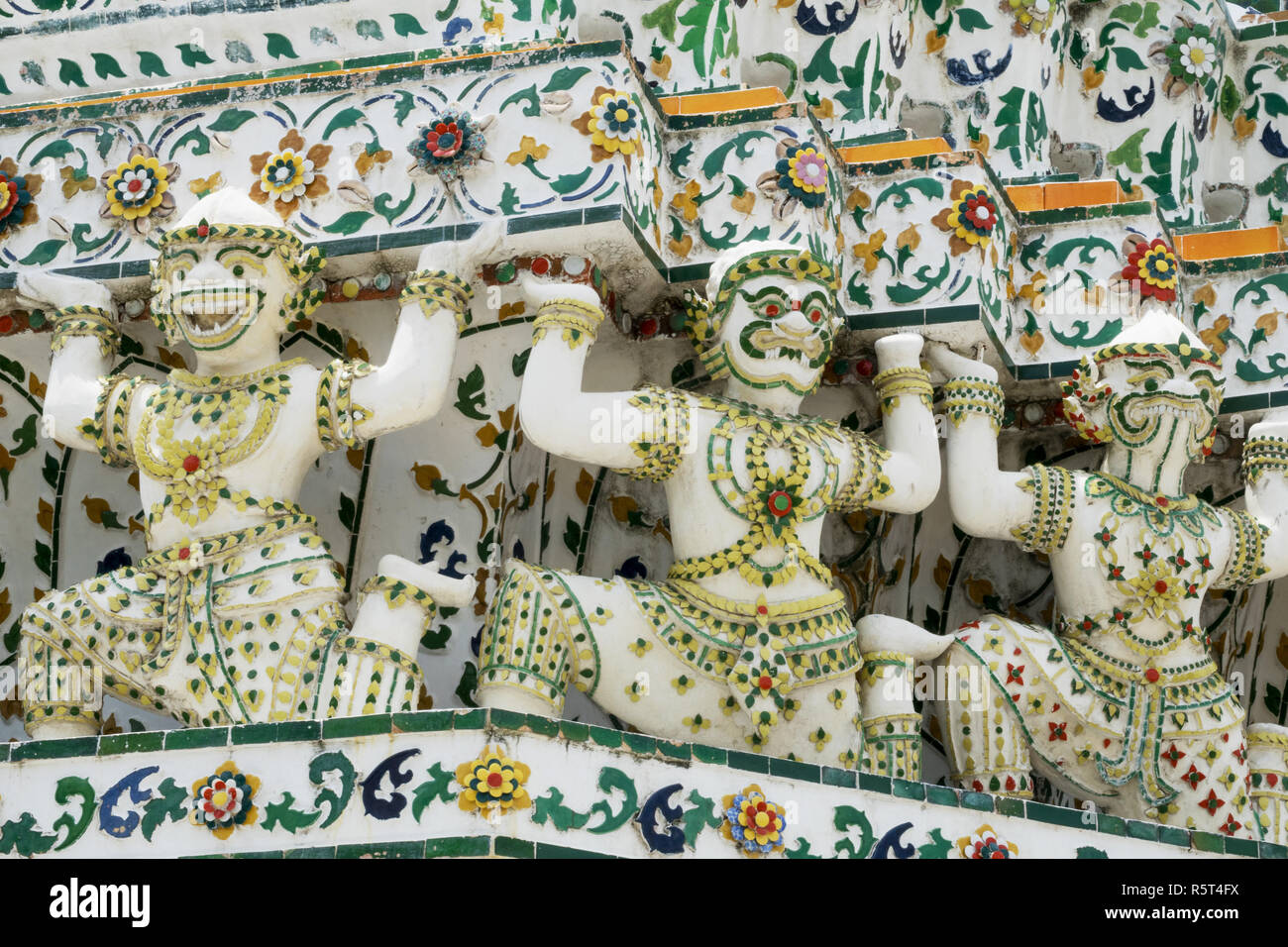 Il Wat Arun tempio a Bangkok Foto Stock