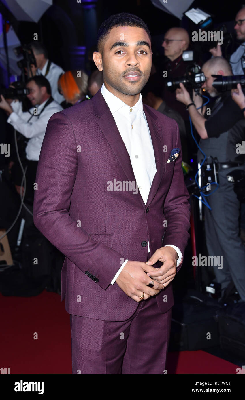 Anthony Welsh frequentando il ventunesimo British Independent Film Awards, tenutasi presso Old Billingsgate, Londra Foto Stock