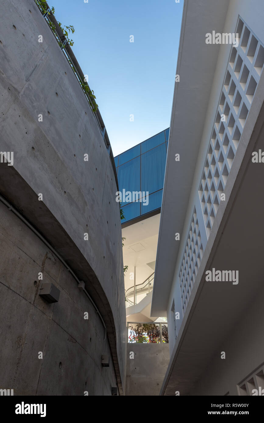 Montare Davis, Hong Kong - 2 DIC 2018: Apertura dell'Università di Chicago Francesco e Rose Yuen Campus in Hong Kong. Il campus è costruito sul mondo Foto Stock