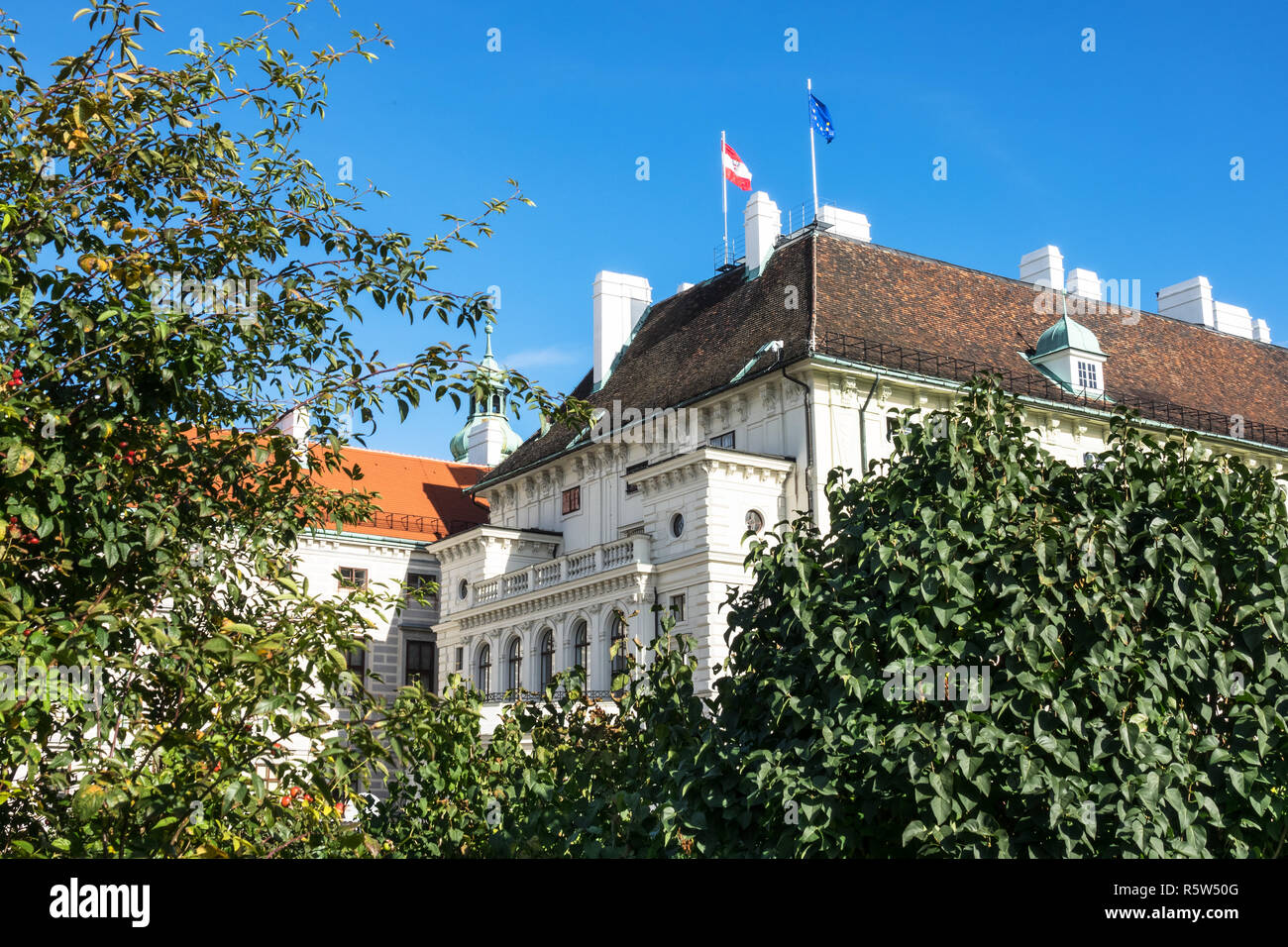 Cancelleria presidenziale di vienna Foto Stock
