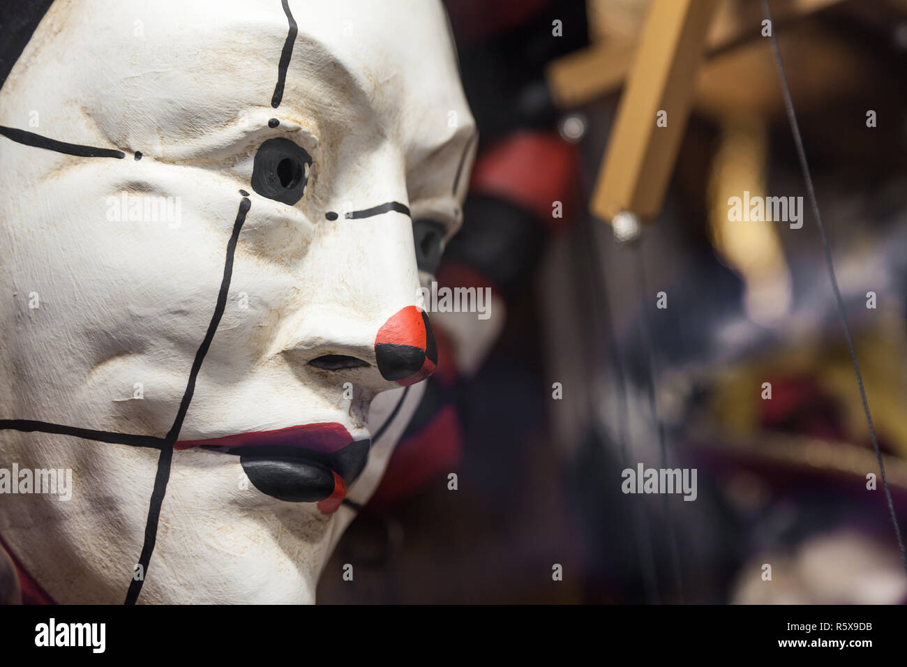Maschera di Venezia Foto Stock