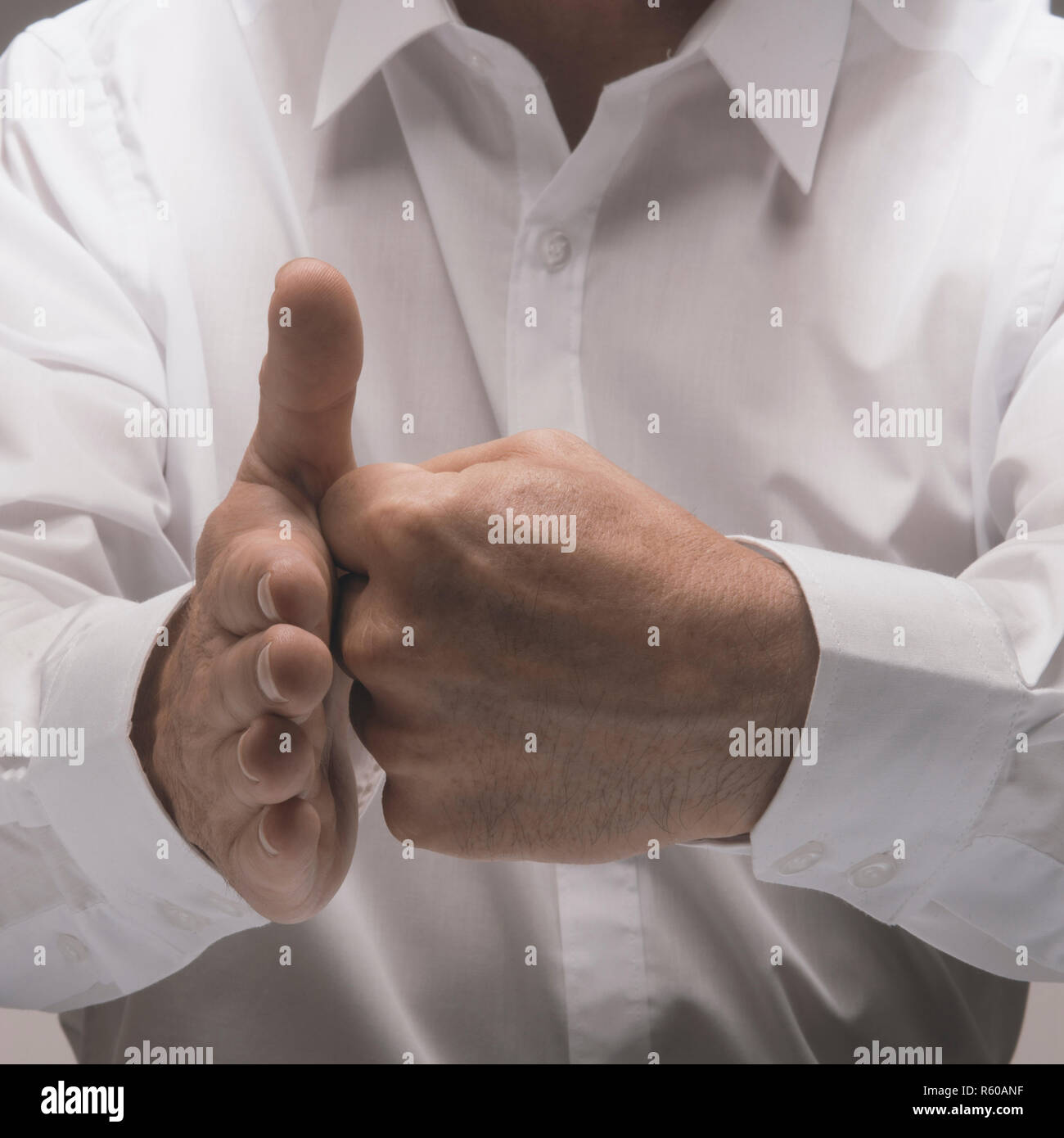 Corpo forte difesa immunitaria il concetto di sistema Foto Stock