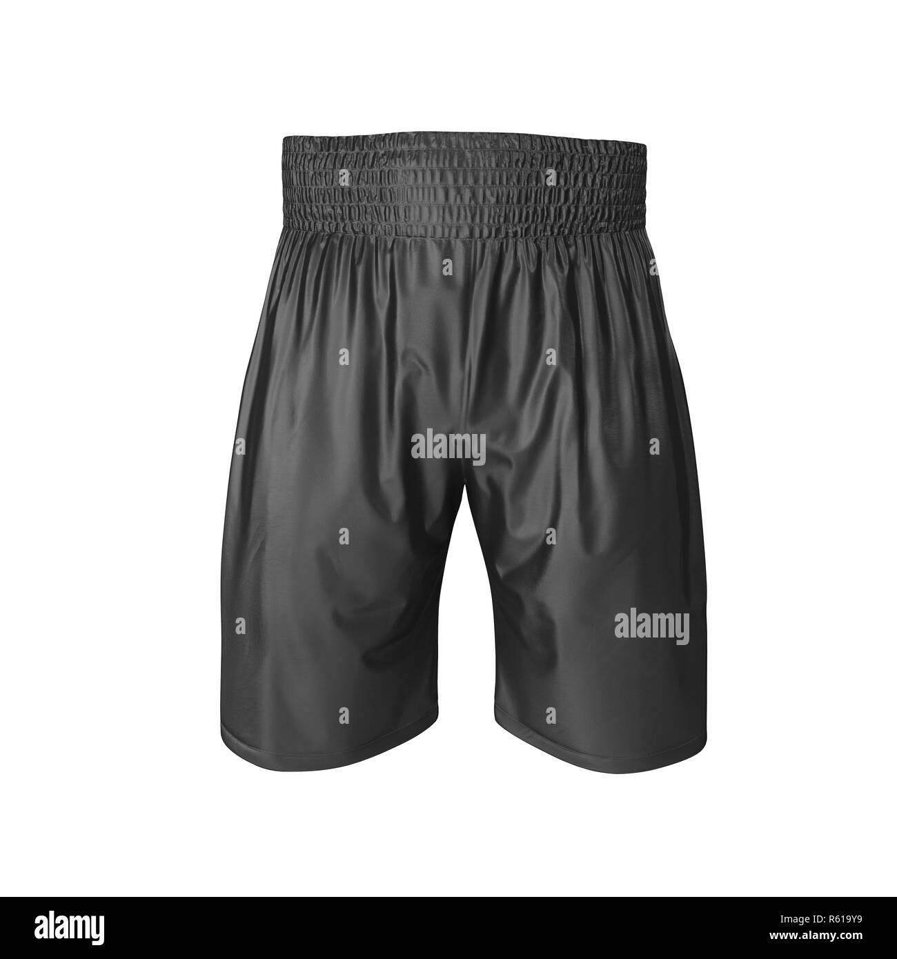 Il pugilato trunk su sfondo bianco. 3D illustrazione Foto Stock