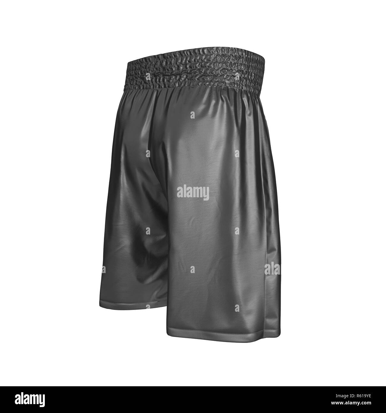 Il pugilato trunk su sfondo bianco. 3D illustrazione Foto Stock