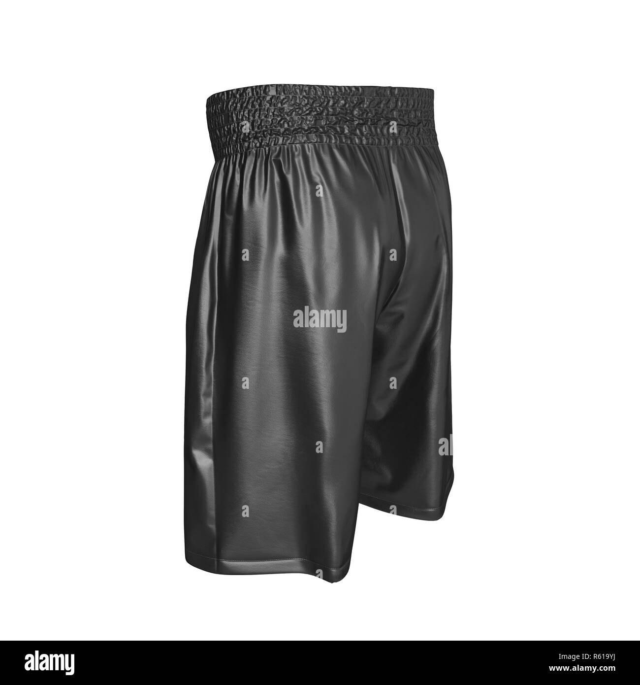 Il pugilato trunk su sfondo bianco. 3D illustrazione Foto Stock