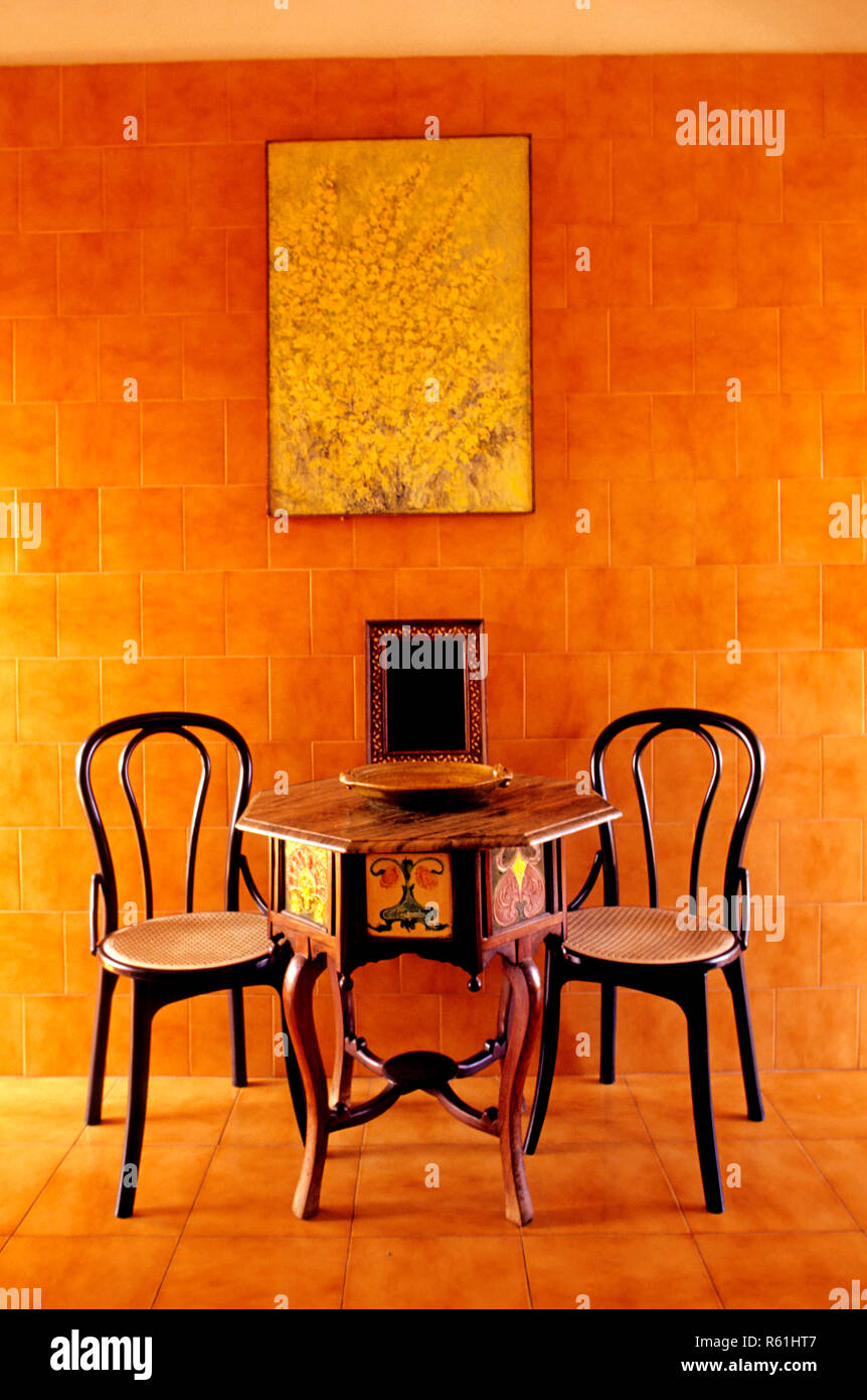 Casa di Goa, madgaon, Goa, India Foto Stock
